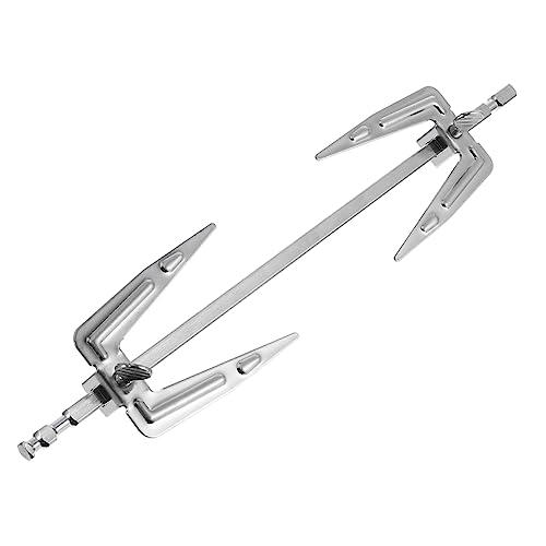 BESPORTBLE Stainless Steel Rotating Spit Rotisserie Fork for Air Fryer BBQ Chicken Fork