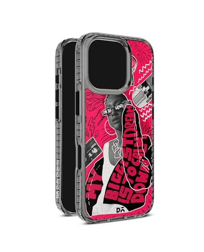 Image of DailyObjects Down The Street Stride 2.0 Magnetic Case Cover Compatible with iPhone 16 Pro | Wireless Charging Slim Back Cover | 2 Layer Edge Protection & Shockproof