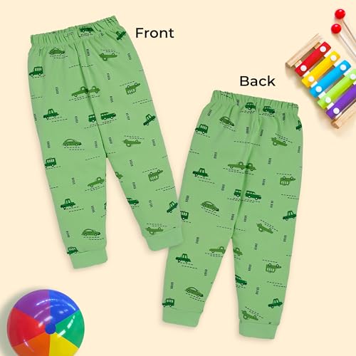 Image of LuvLap Baby Boys 100% Cotton Pyjama Sets, Pack of 03