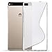 Produktbild Conie SC11771 S Line Case Kompatibel mit Huawei P7 Mini, TPU Smartphone Hülle Transparent Matt rutschfeste Oberfläche für P7 Mini Rückseite Design Clear