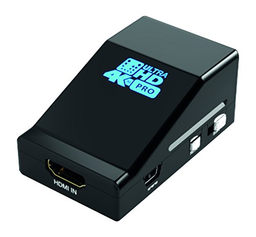 HDFury 4 K UltraHD por Splitter HDMI 1 x HDMI-A duplicar en 2 x HDMI-A vs, Up y reducción de Escala con resoluciones de hasta 4 K/UHD/2160 P