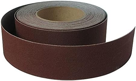 Drum Sander Sandpaper Roll 3" X 25 Yards Premium Aluminum Oxide Cloth Backed (120 Grit)