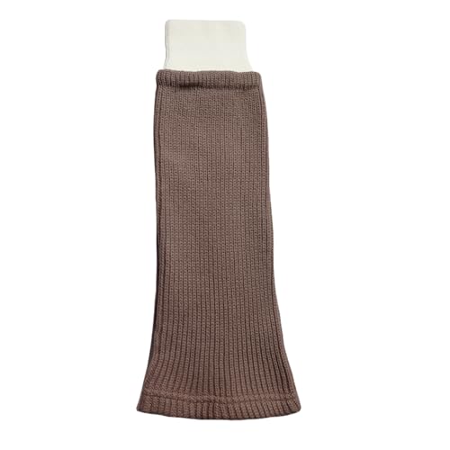Image of Share Maison Women's Leg Warmers for Cold Weather, Thick Wool Knit Long Socks Leg Sleeves