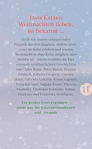 Katzen lieben Weihnachten: Die schönsten Geschichten zum Fest | Ein Geschenkbuch für Katzenfans und die ganze Familie | Das perfekte Geschenk zu Weihnachten