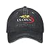 WANBAOEBKE Us Open Baseball Cap Cotton Cowboy Hat Fashionable for Man Woman Adjustable Black