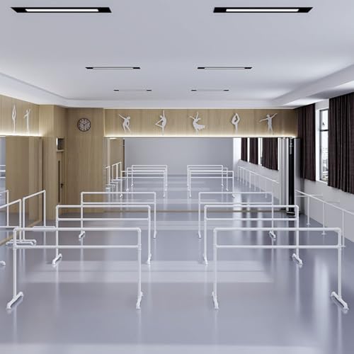 Barre de danse antidérapante double structure stable pour exercice à la maison - 6