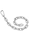 Mixizigoz 2 Pcs Fitness Extension Chain, 23.6 Inch Gym Weight Lifting Chain Workout Fit for Home Gym, Strength Training, LAT Pull Down - 304 Stainless Steel Cable Machine Extension
