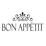 Bon Appetit- Carved Letters French Wall Decal Kitchen Quotes Wall Words Dinner Room Art Letters Décor