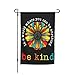 In A World Where You Can Be Anything Be Kind Garden Flag 12 X 18 In Peace Outdoor Floral Mini Yard Flag House Flags Double-Sided Farmhouse Sign For Home Garden Decoration