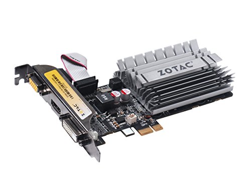 Zotac Geforce Gt 730 1Gb Ddr3 Pci Express 2.0 X1 Graphics Card (Zt-71107-10L) #TOP2
