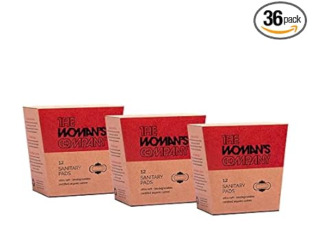 The Woman's Company Sanitary Pads- Day, Night & XL Combo (Sanitary Pads- Combo of 3)