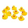 T TOOYFUL 20 Stuks Badeendjes Badspeelgoed Badeend Gele Eend Waterspeelgoed voor Kinderen