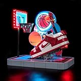 BrickBling LED Light Compatible with Lego Nike Dunk Trickshot, Creative Lighting Compatible with Lego 43021 - Excluding Bricks