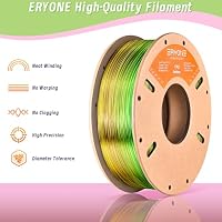 ERYONE TPU Filament 1.75mm, 3D Drucker Filament,Flexible TPU Weiches Filament, TPU 95A, Maßgenauigkeit +/- 0,03 mm, 0.5kg 1 Spule, Aurora Rainbow – Ansicht 3