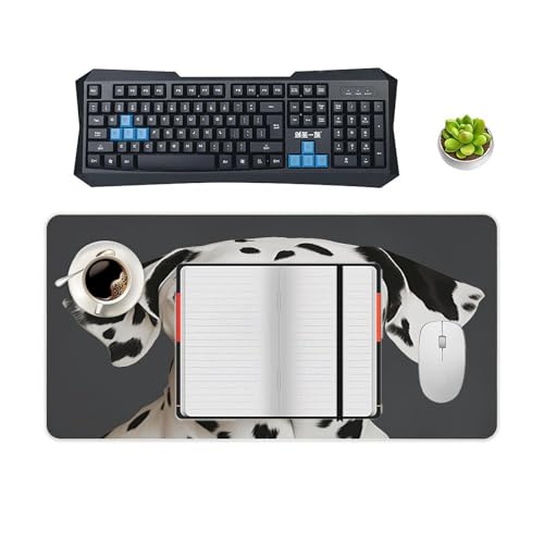 Tapete para escritorio Dalmatian grande antideslizante miniatura 4