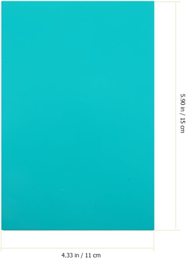 Kids PVC Rubber Sheets for Printmaking Engraving, 6 Piece Set