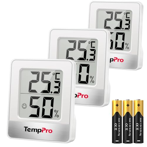 ThermoPro TP49-3 Petit Hygromètre Numérique...