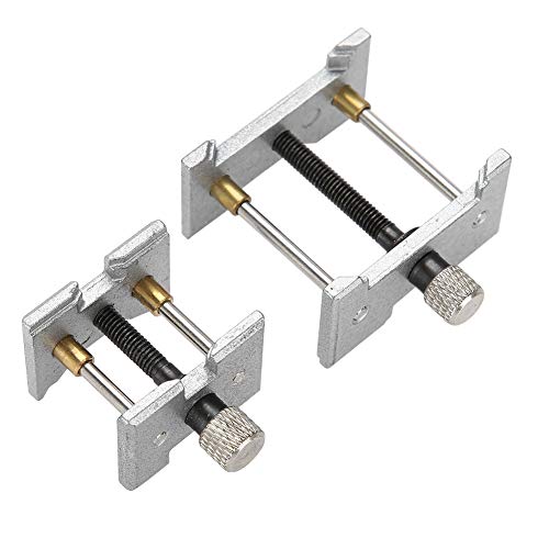 Wristwatch Case Holder, Watch Movement Clamp, Durable 2 In 1 2 Pcs Multi-function for Hobby Watch Holder Craft Watch Repair Tool