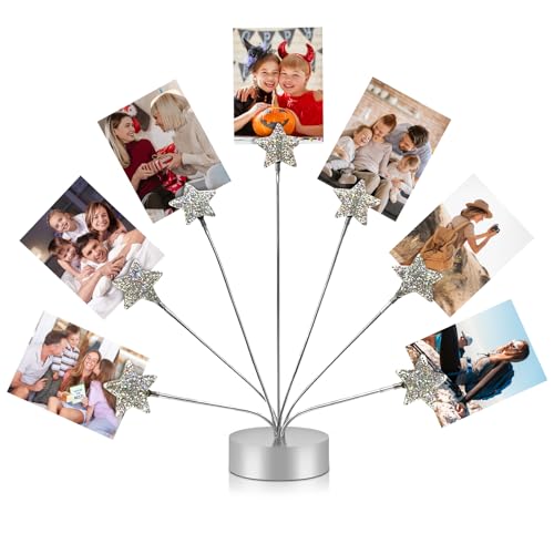 FaitAtten 7-Branch Family Photo Tree with Round Base