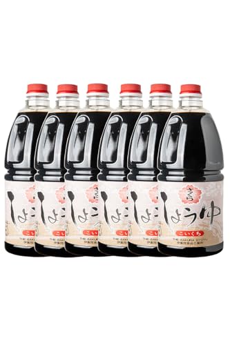 伊集院食品工業所 さくらしょうゆ こいくち 1,800ml ハンディー 6本 醤油 調味料 濃口 [入金確認後、約1ヶ月以内に発送]