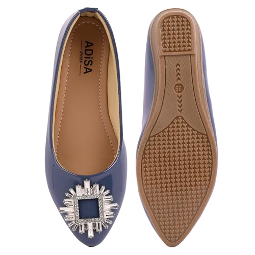 Image of ADISA WEAR Women Girls Slip On Ballet Flats (WS1008)