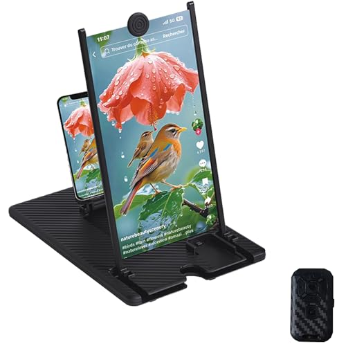 Chayoo 縦置きスマホ拡大鏡ホルダー