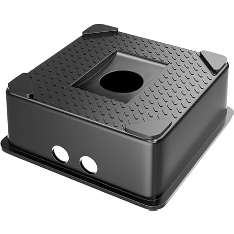 TZYWFZ Trailer Jack Block, New Version RV Camper Block for Travel Trailer 5th Wheels and More, Up to 15,000 lbs, Use for Any Tongue Jack, Post, Foot, 5th Hydraulic Scissor Stabilizer Cover