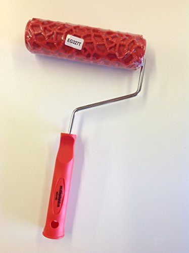 Crackle Pattern - Decorative Art Roller - 7" Texture Roller #TOP1