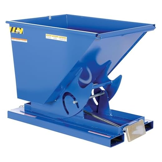 Vestil 1/2-Yard Reliable Self-Dumper