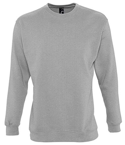 SOL'S SOLS Supreme - Sweat-Shirt - Homme (XS) (Gris Marne)