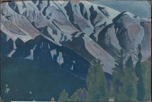 Affiche Poirier Nicholas Roerich - Impression d'art tableau sur toile déco 60x90