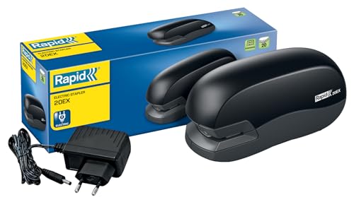 RAPID 5000297 - Grapadora eléctrica modelo 20EX Fixative color negro