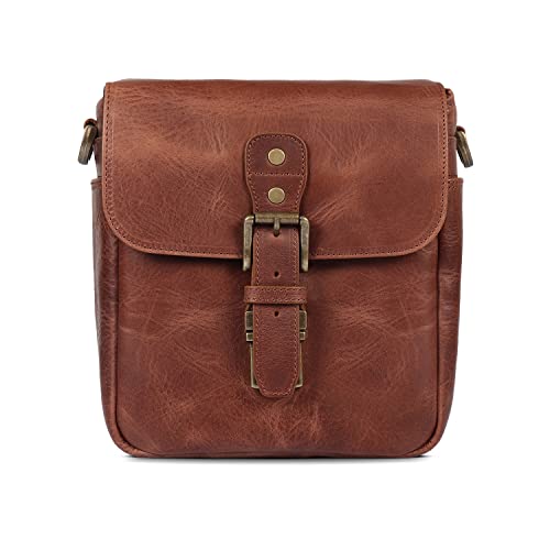 Megagear Genuine Leather Camera Messenger Bag For Mirrorless, Instant And Dslr, Brown (Mg1329) #TOP1