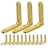 Matériau fiable : charnières pour boîtes à bijoux fabriquées à partir de matériaux haute résistance qui résistent à l’usure quotidienne, offrant fiabilité et performance ; charnières de remplacement pour portes ; petites charnières pour bois