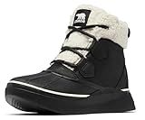 SOREL Women's Out N About lV Chillz Waterproof Boot - Black, Chalk - 8