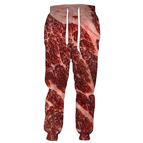 Pantalon de jogging pizza idée cadeau originale pour homme et femme