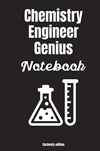 Chemistry engineer Genius Notebook with sarcastic saying joke Gift: 9×6 inches notebook, 109 pages, Horizontally lined papers, perfect notebook for ... drawing, school notes. (Chemistry World)