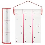 2 Pack Fly Tape Trap, Fly Paper Strips, Fruit Fly Traps, 13.12ft Fly Trap Horizontal or Vertical Hanging for Indoor and Outdoor (2 Pack)
