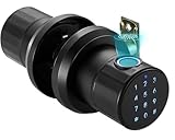 Fingerprint Door Lock, Keyless Entry Door Lock with 5 Way to Unlock(App/Fingerprint/Password/Key/Ekey), 255 Users and Smart Unlocking Records Management, Passage Mode, Low Battery Alarm, Auto Lock