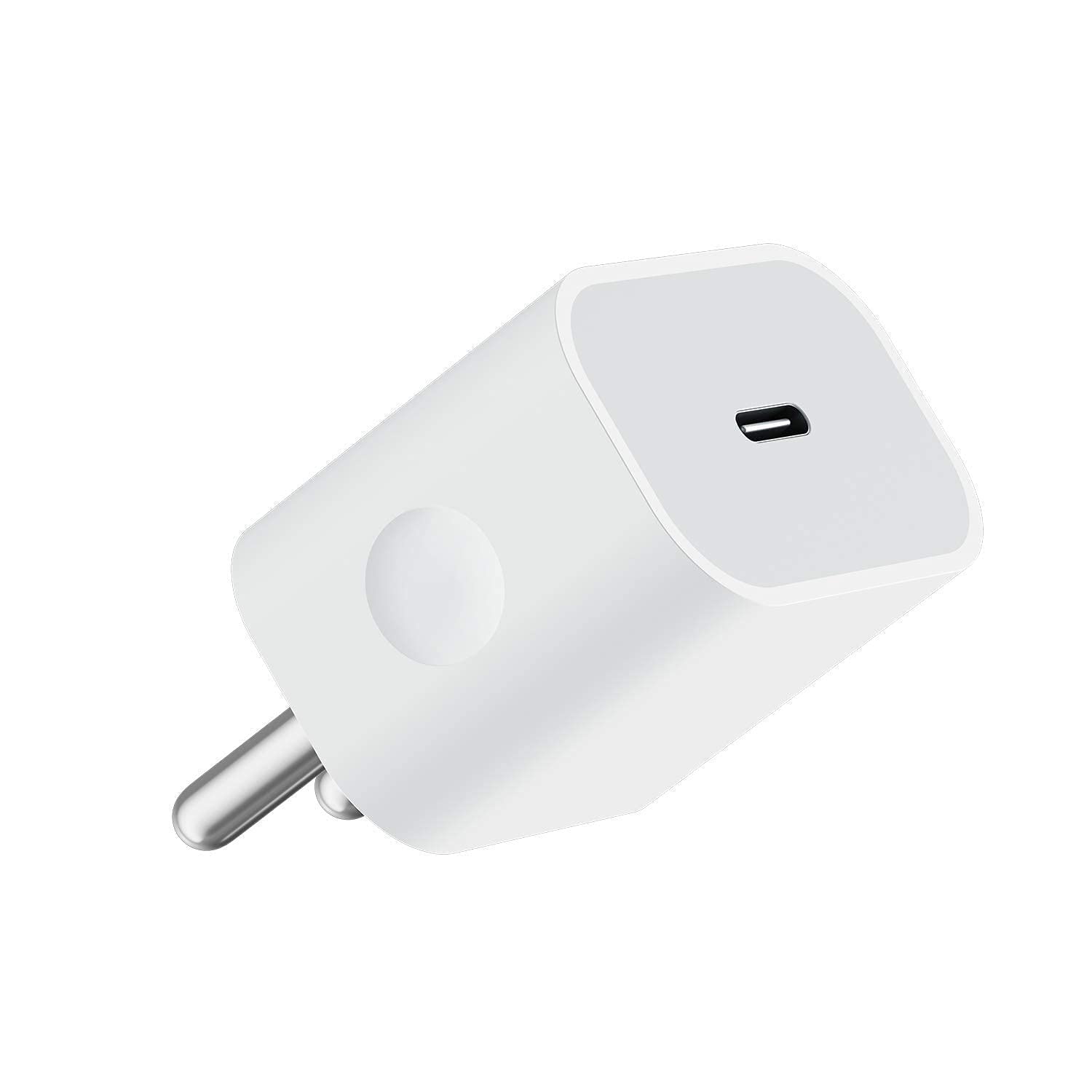 iPhone 20W USB C Type PD Fast Charging Adapter Compatible for iPhone 14, 14 Pro, 14 Pro Max, 14 Plus, 13, 13 Mini, 13 Pro, 13 Pro Max, XR 8 Plus Pixel Samsung Galaxy S21 S10 iPad Pro - White