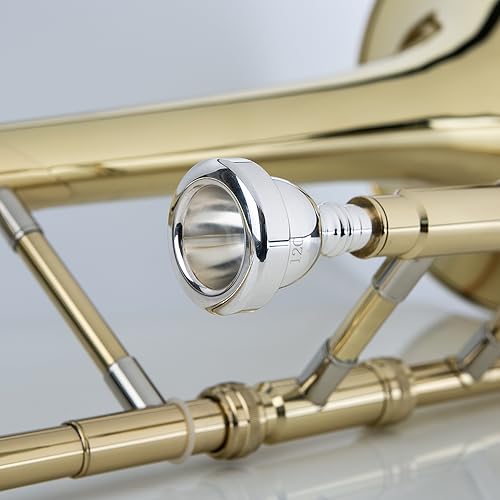 Glory GMO-21 Professonal Silver Plated Alto Trombone Mouthpiece 12C thumb #4