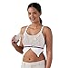 BRAVADO! DESIGNS Women's Maternity Clip and Pump Hands-Free Nursing Bra Accessory, Crosshatch, Medium