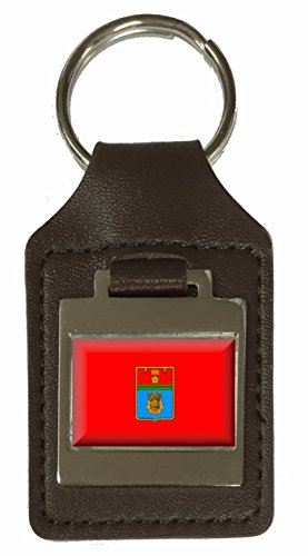 Porte-clés en cuir Russie Volgograd : protégez vos poches des rayures