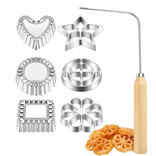 7 Pieces Rosettes Timbale Set