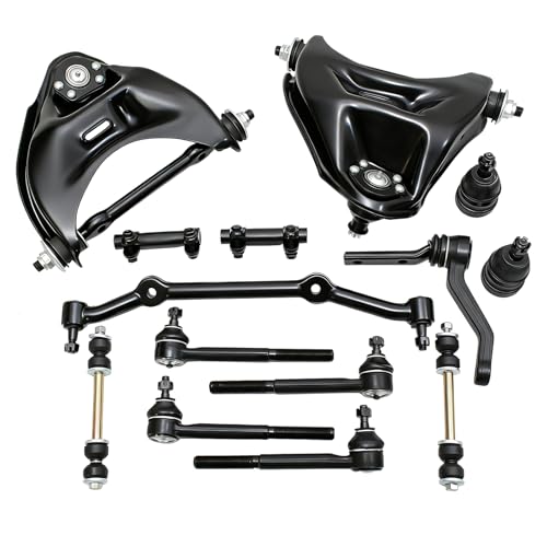 14pc Complete Front Control Arm Suspension Kit replacement for Chevy Blazer S10 GMC Jimmy Sonoma Isuzu Hombre 2WD