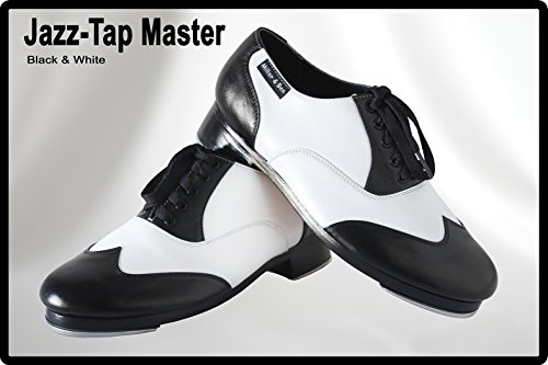Miller & Ben Tap Shoes; Jazz-Tap Master; Black & White Professional Tap Shoes2