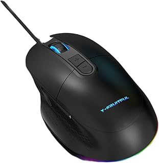 M63 ゲーミングマウス 有線 マウス ゲーミング マウス 軽量 2400/3600/4200/6400DPI usbマウス ゲーミングマウス RGB マウス PC用マウス