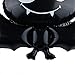 5 Pack Halloween Bat Foil Balloon, Reusable Black Bat Mylar Balloon Halloween Props Kids Toys Home Party Bar Decoration Children Gifts