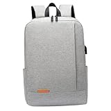 CONGARTENO Mochila Casual con Puerto USB para Portátil Unisex Resistente y Cómoda para Estudiantes y Viajes Diarios