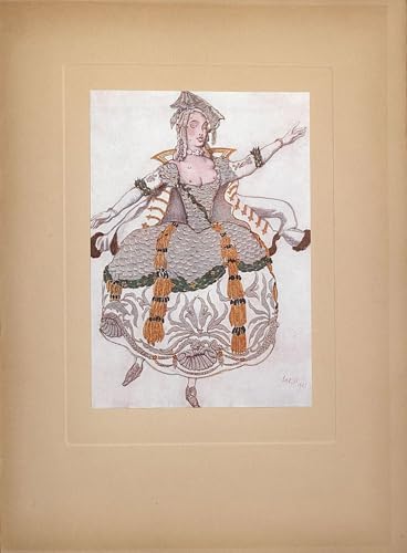 Affiche d'art Leon Bakst une toile décorative haut de gamme